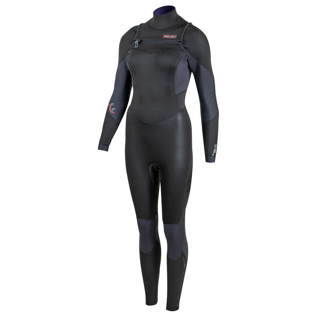 TRAJE DE SURF MUJER PL FIRE FREEZIP STEAMER 5/3 GBS BK/ASH