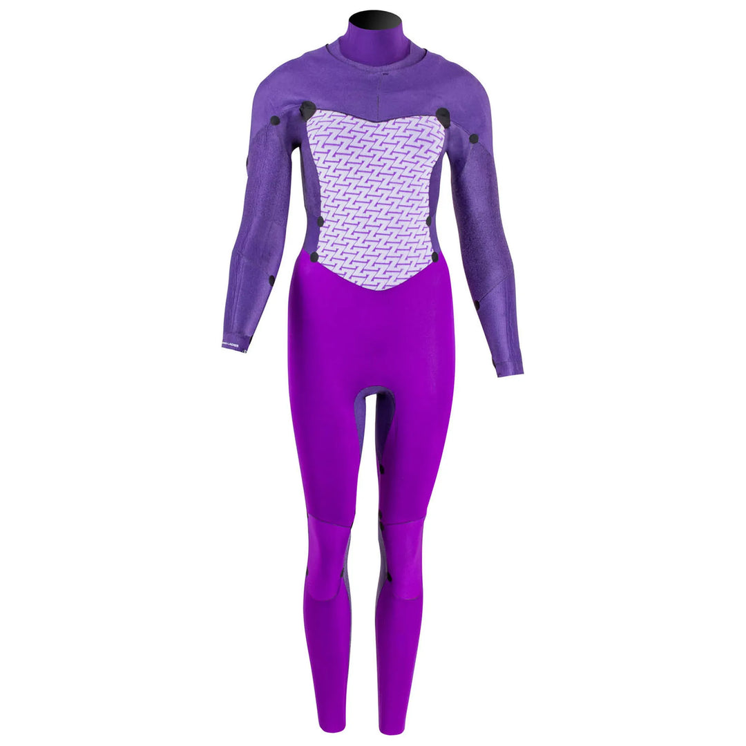 TRAJE DE AGUA MUJER PL FIRE FREEZIP STEAMER 5/3 GBS BK/ASH