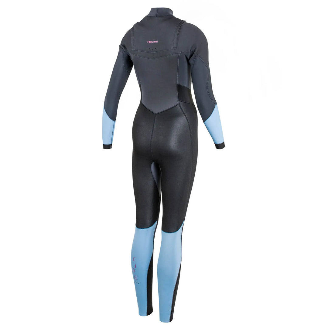 TRAJE DE AGUA MUJER PL FIRE FREEZIP STEAMER 4/3 GBS BK/DUSTB