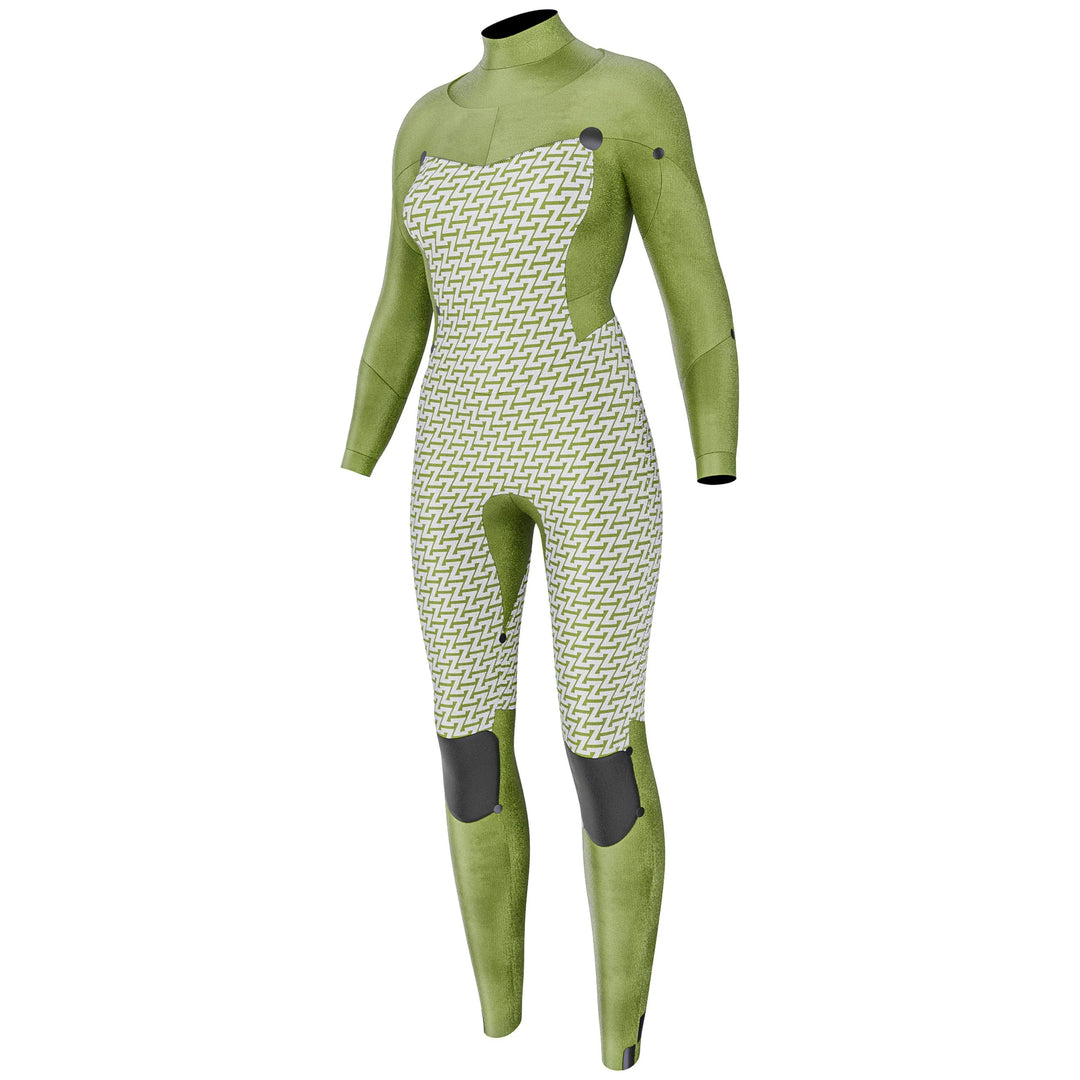 TRAJE DE AGUA MUJER PL FLARE STEAMER FREEZIP 4/3 GBS BLUE