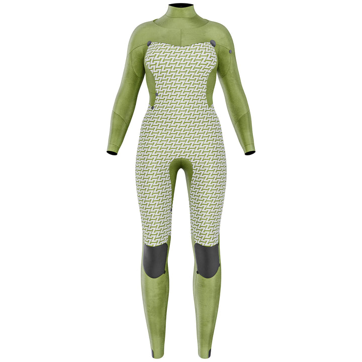 TRAJE DE AGUA MUJER PL FLARE STEAMER FREEZIP 4/3 GBS BLUE