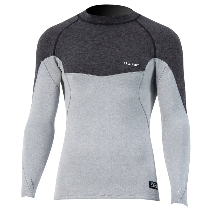 POLERA NEOPRENO PL MERCURY TOP 2MM LA BK/GR