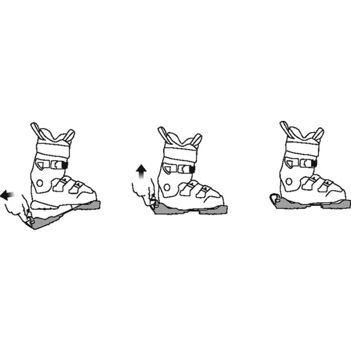 SKI BOOT TRACTION BLUE