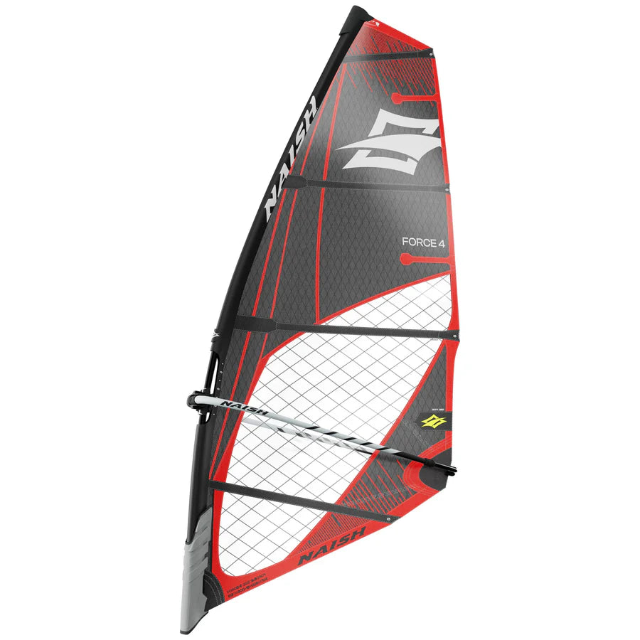 VELA DE WINDSURF FORCE 4 BLACK RED 2026