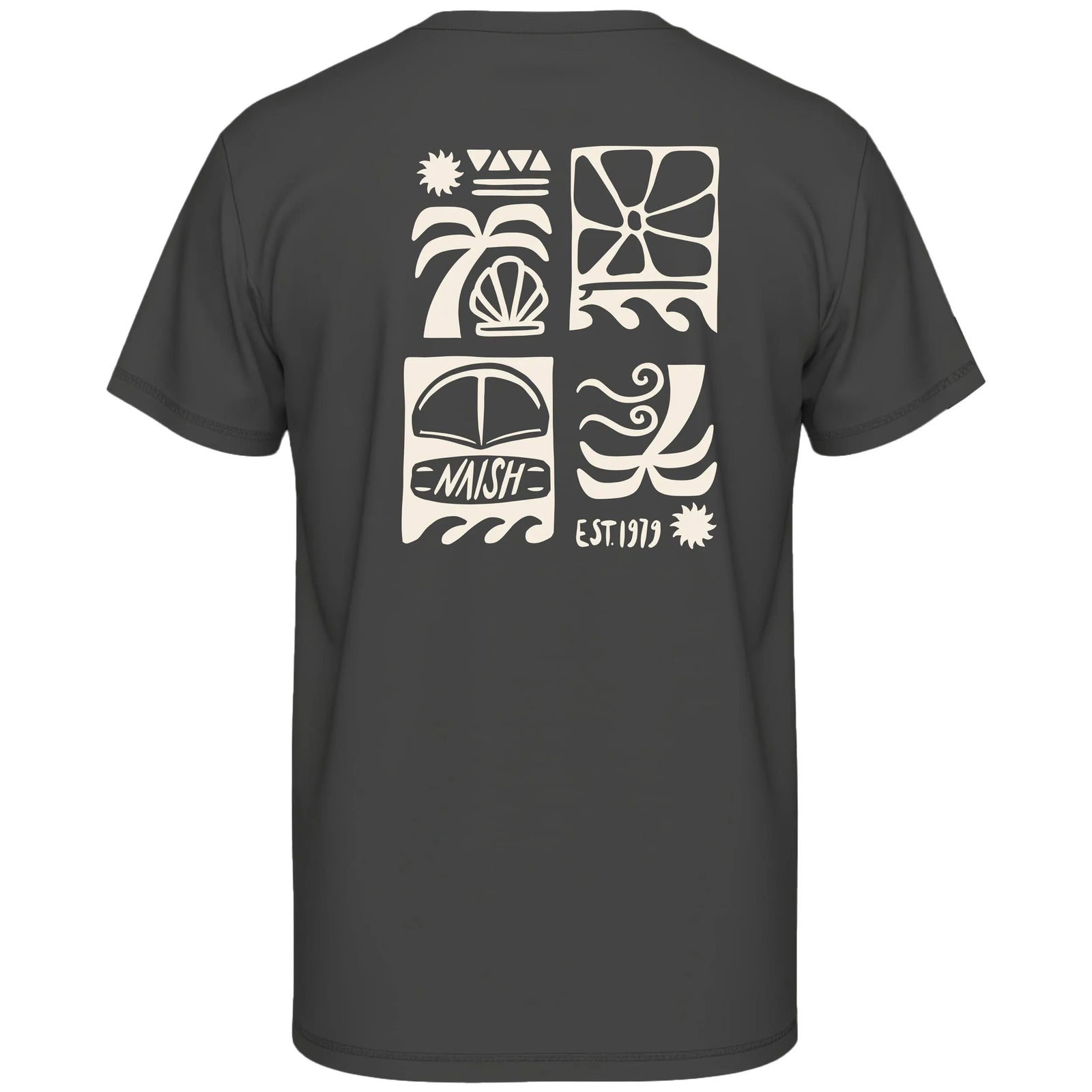POLERA NAISH LOOSE FIT T-SHIRT EST. 1979 CHAR