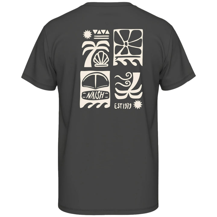 POLERA NAISH LOOSE FIT T-SHIRT EST. 1979 CHAR