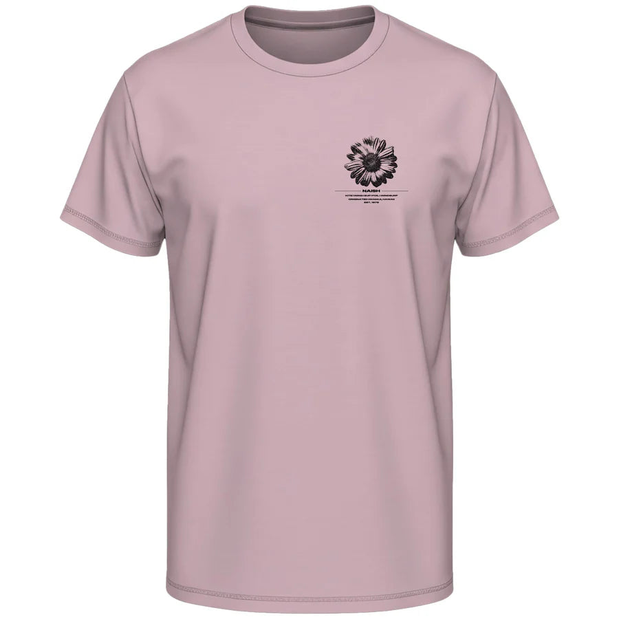 POLERA NAISH LOOSE FIT T-SHIRT FLOWER WASHED PINK