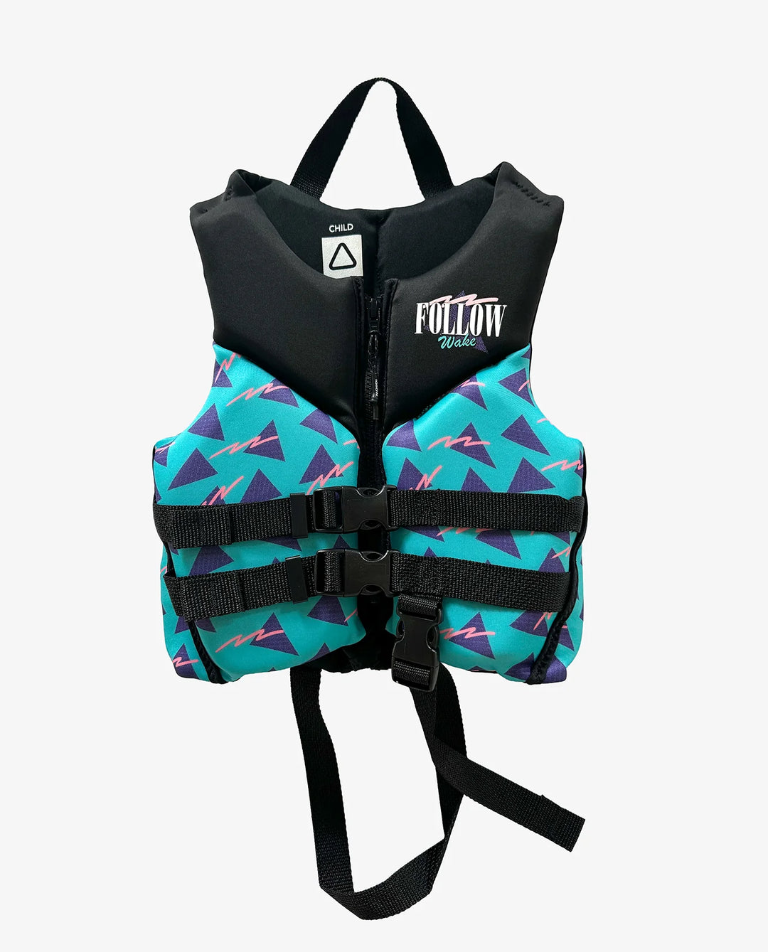 CHALECO SALVAVIDAS GROMMY BLACK/TEAL