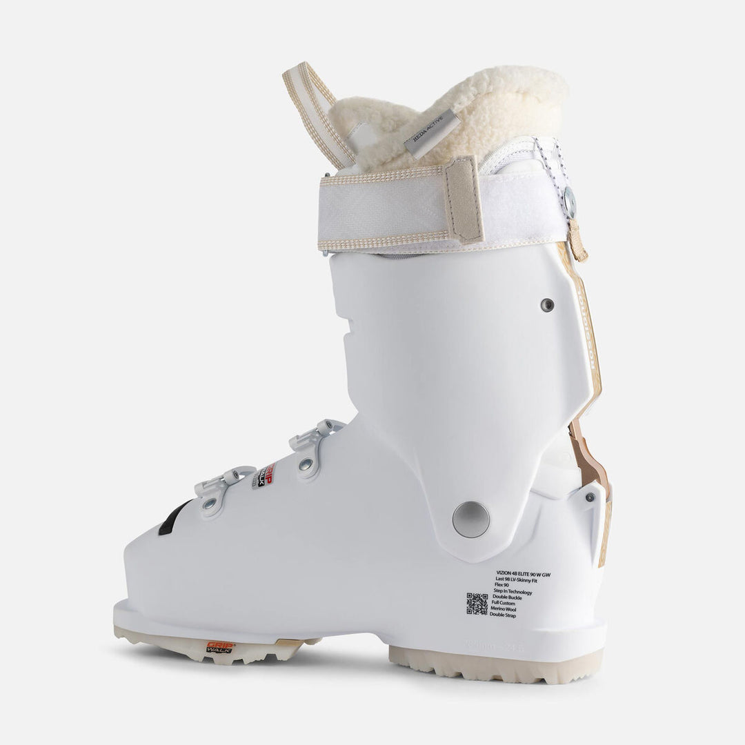 BOTAS DE SKI MUJER VIZION 4B ELITE 90 GW WHITE