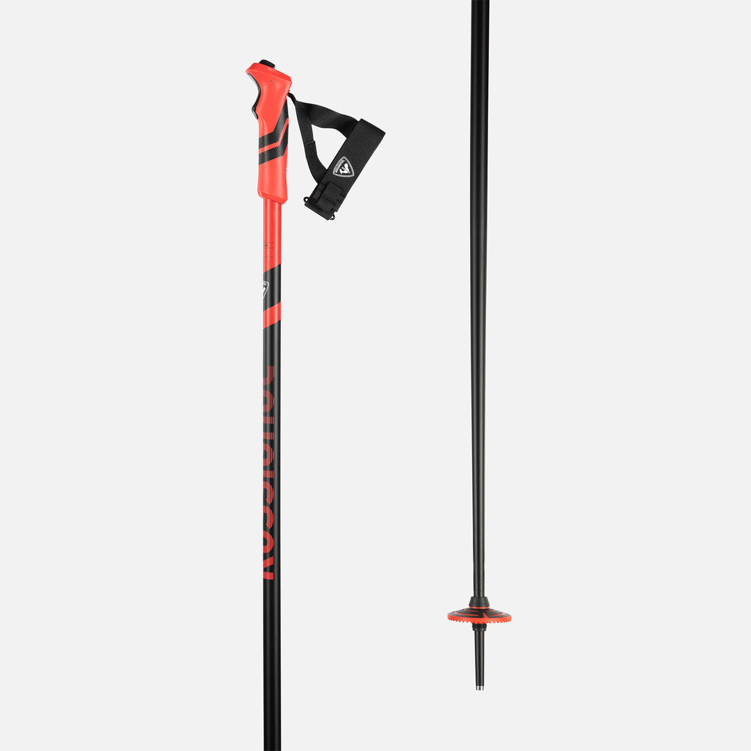 BASTONES DE SKI TACTIC CLIP BLACK RED