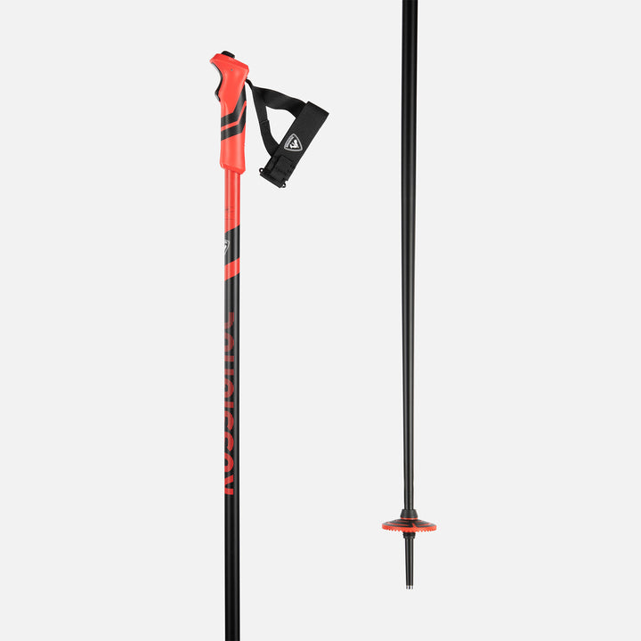 BASTONES DE SKI TACTIC CLIP BLACK RED