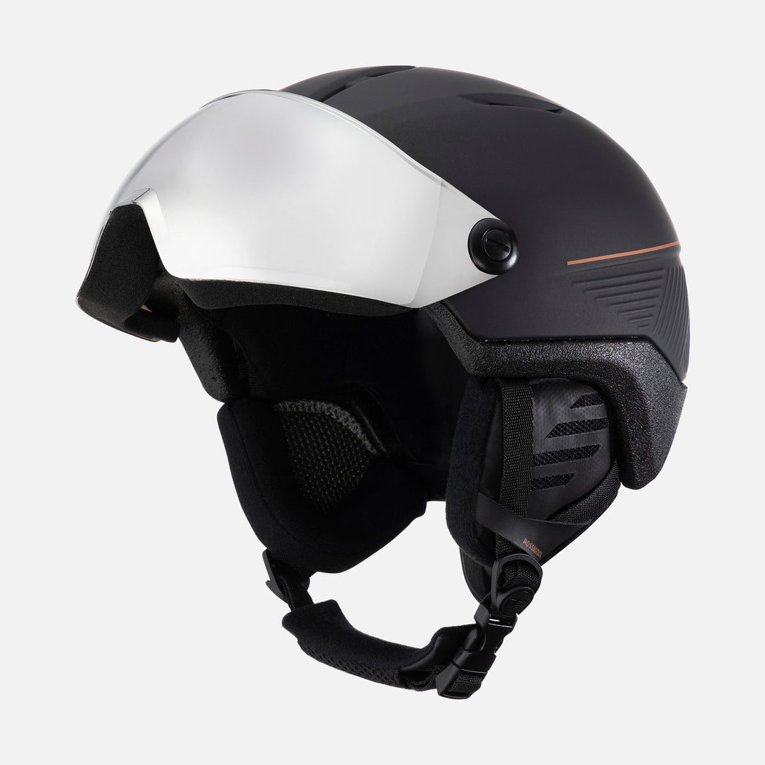 CASCO DE SKI FIT VISOR PHOTO BLACK