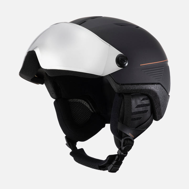 CASCO DE SKI FIT VISOR PHOTO BLACK