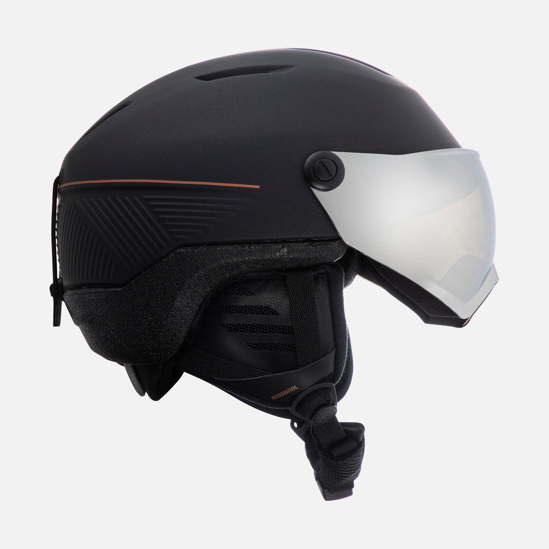 CASCO DE SKI FIT VISOR PHOTO BLACK
