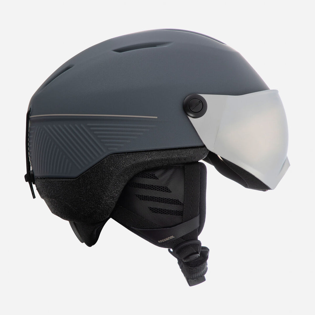 CASCO DE SKI VISOR FIT VISOR PHOTO GREY