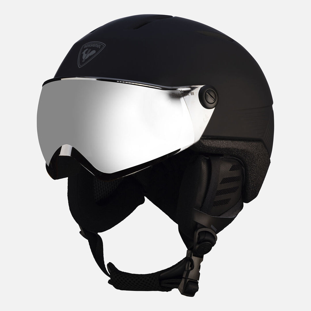 CASCO DE SKI FIT VISOR IMPACTS BLACK