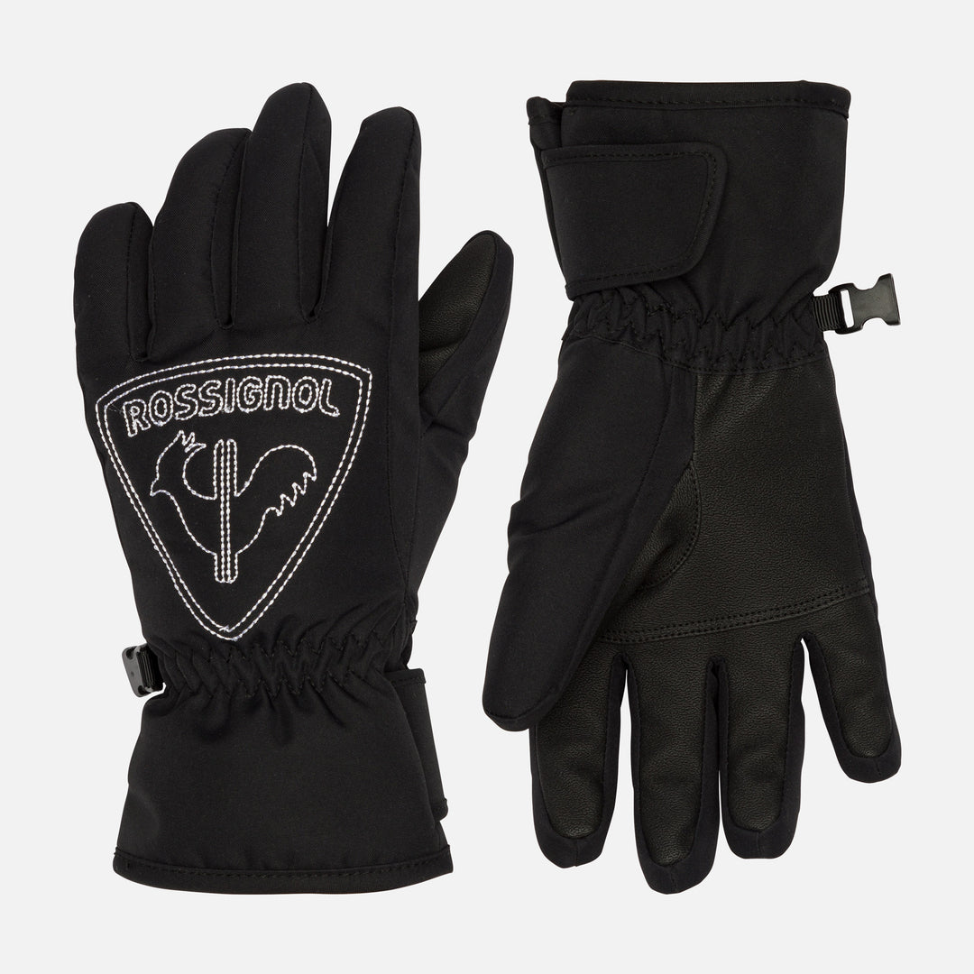 GUANTES DE SKI JUNIOR ROOSTER G - BLACK