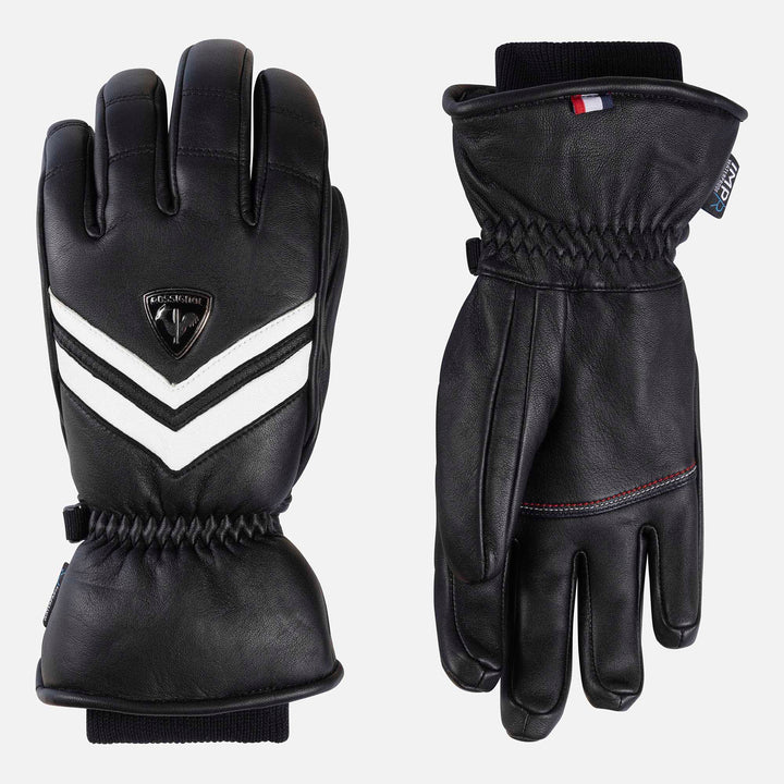 GUANTES DE NIEVE DE CUERO MUJER SELECT LTH BLACK