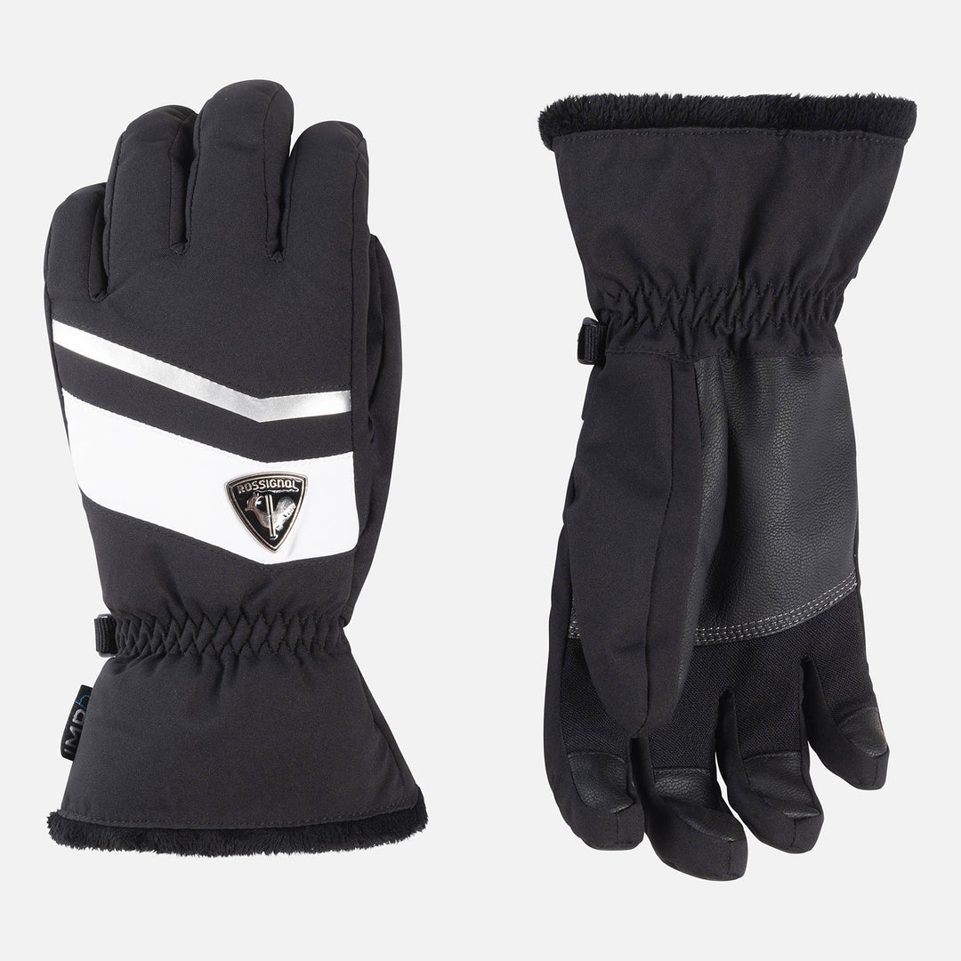 GUANTES DE SKI MUJER NEW PISTE G - BLACK