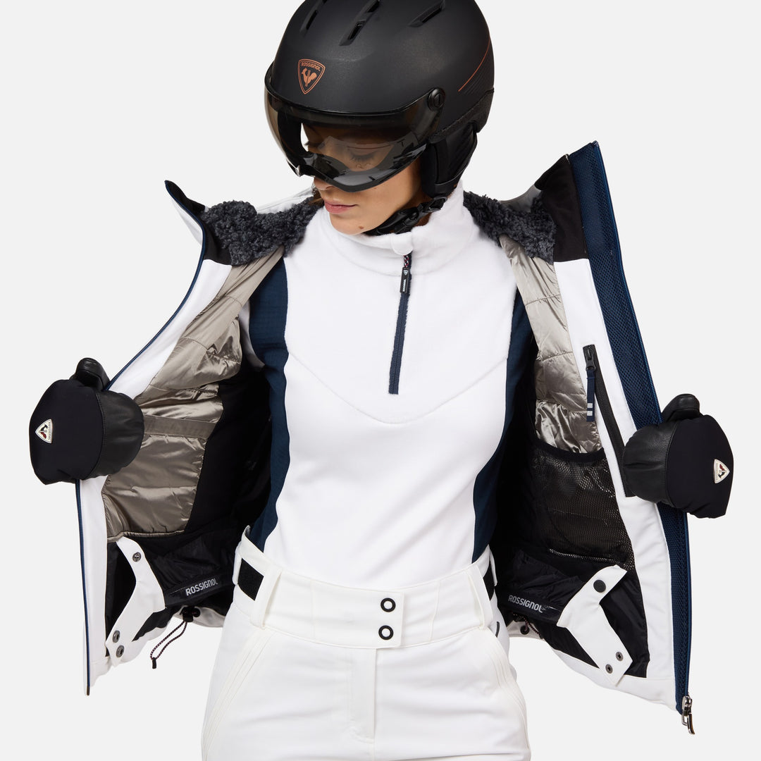 CHAQUETA DE SKI MUJER CIELOALTO - WHITE