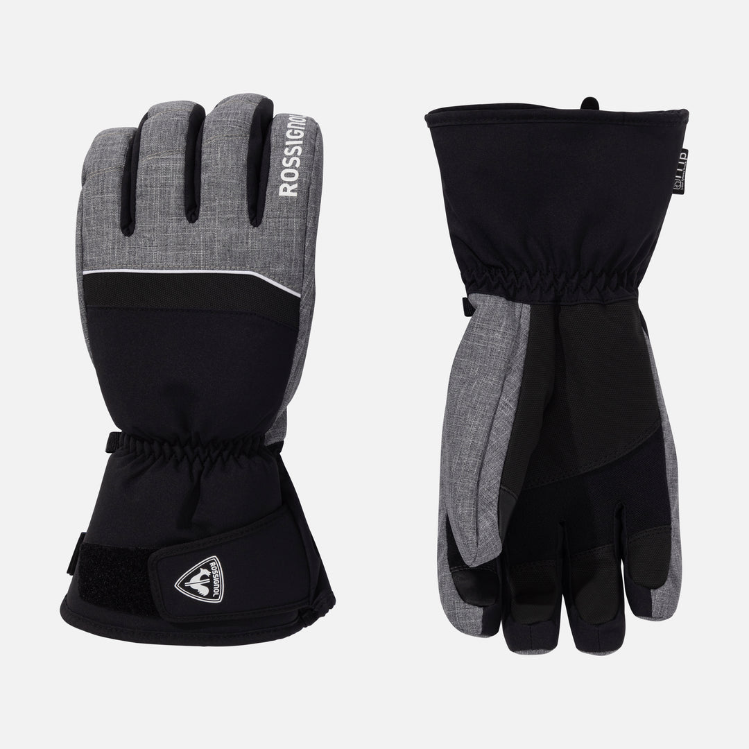 GUANTES DE SKI TECH IMPR ITIP - HEATHER GREY