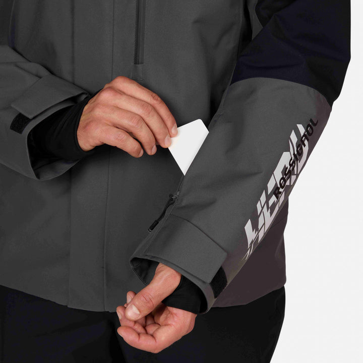 CHAQUETA DE SKI HERO VELIKA INSULATED JKT - ONYX GREY