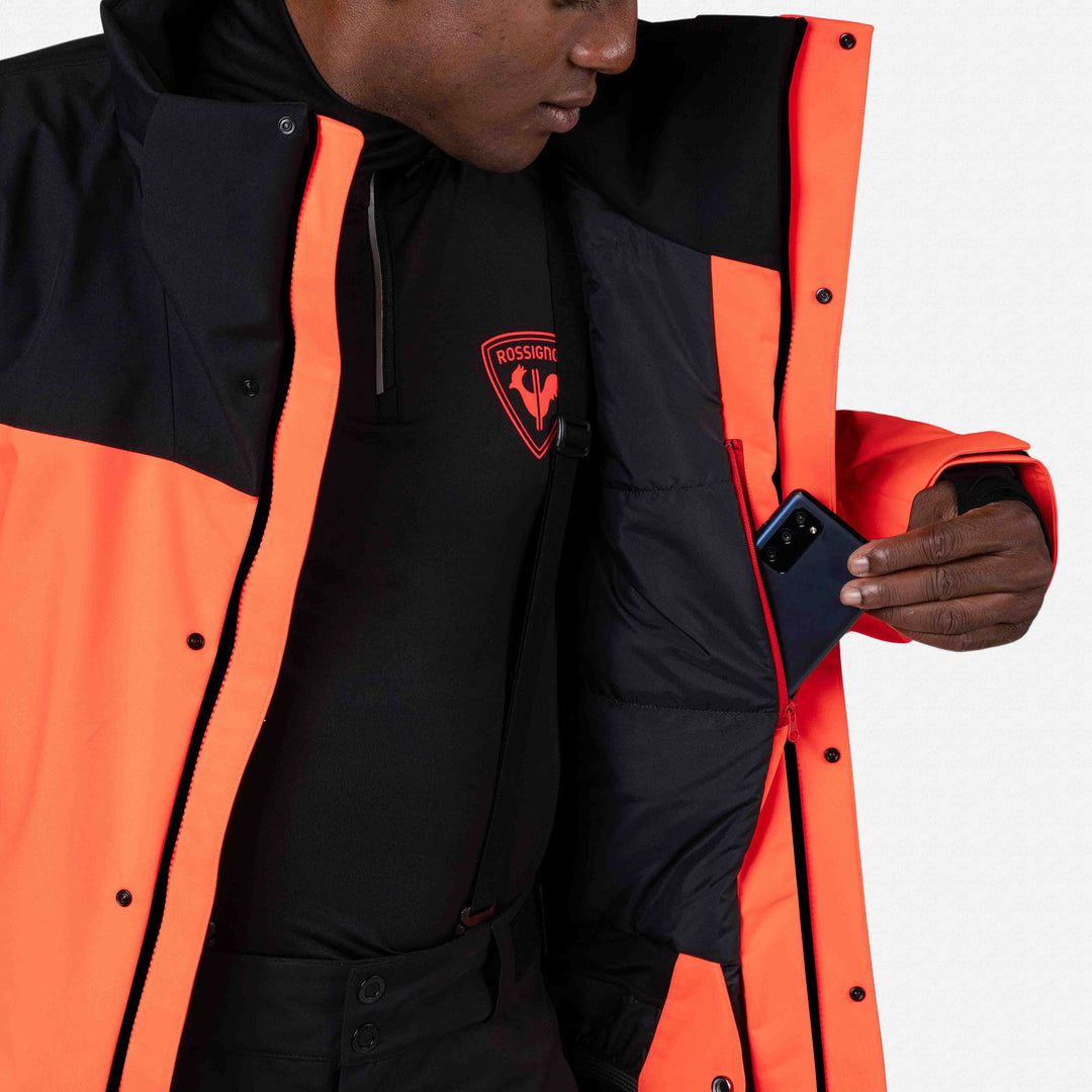CHAQUETA DE SKI HERO VELIKA INSULATED JKT - NEON RED