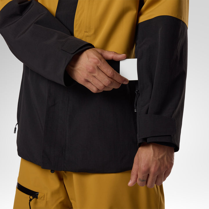 CHAQUETA DE SKI DESAFIO 2L SHELL JKT - SAFFRON YLW