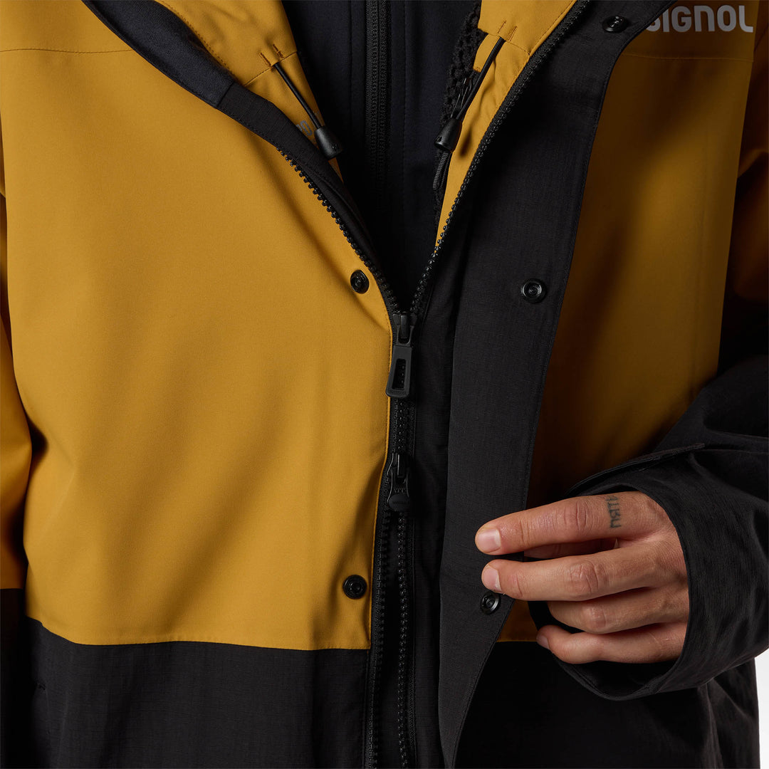 CHAQUETA DE SKI DESAFIO 2L SHELL JKT - SAFFRON YLW