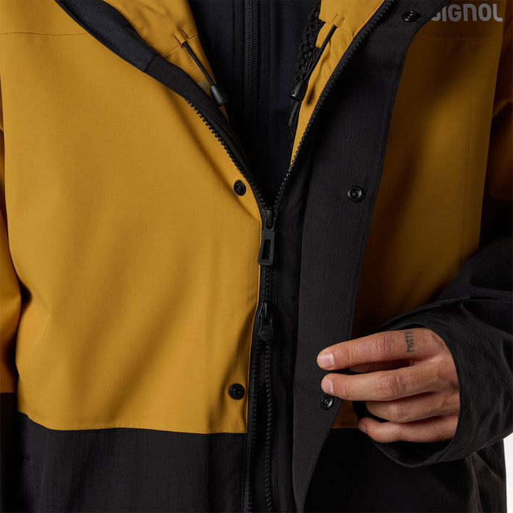 CHAQUETA DE SKI DESAFIO 2L SHELL JKT - SAFFRON YLW