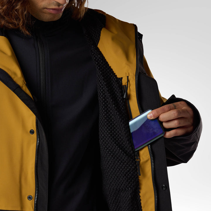 CHAQUETA DE SKI DESAFIO 2L SHELL JKT - SAFFRON YLW