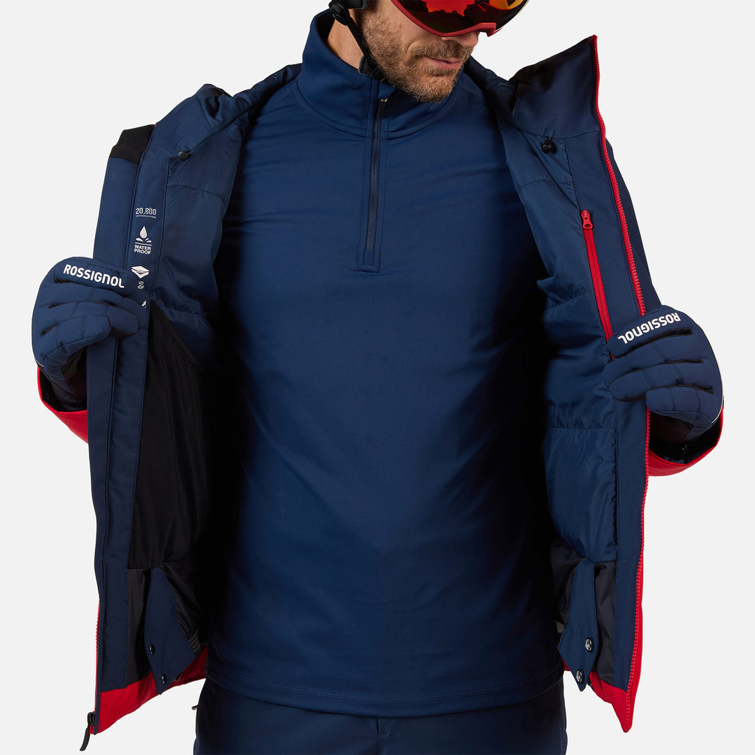 CHAQUETA DE SKI ROCHRUN INSULATED JKT - SPORTS RED