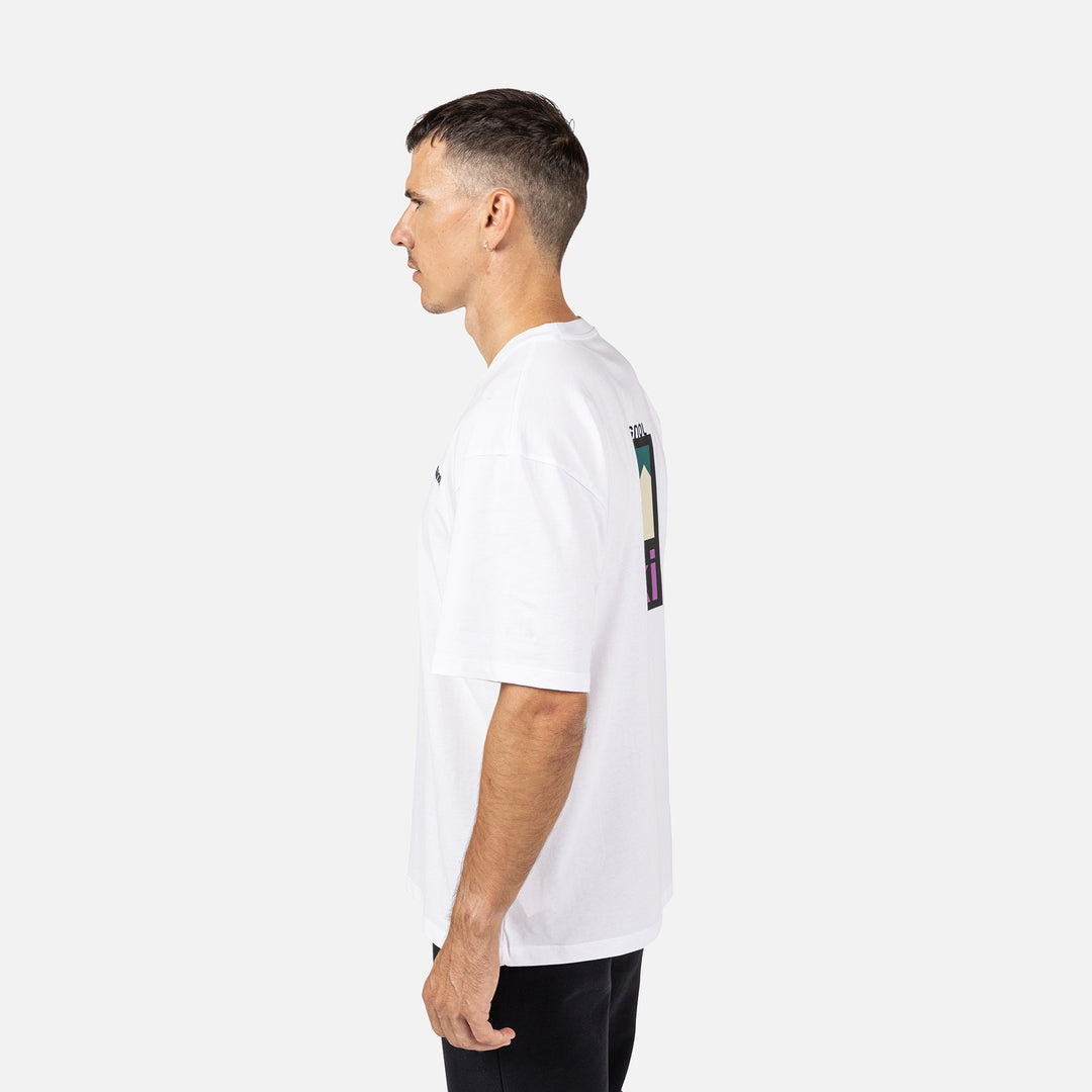 POLERA WATERFALL RELAX WHITE