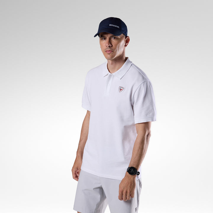 POLERA POLO TRAYE WHITE