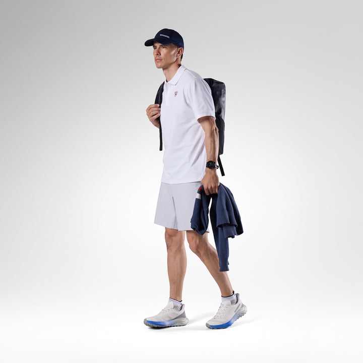 POLERA POLO TRAYE WHITE