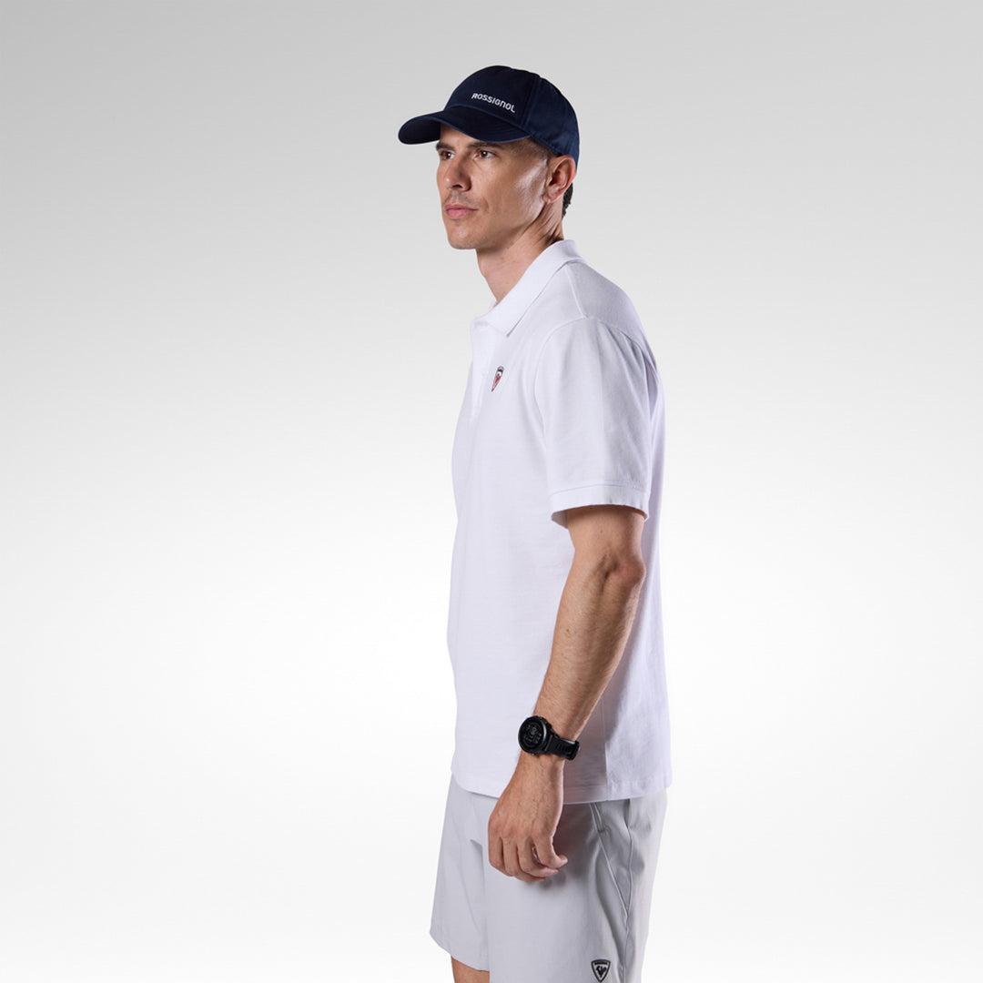 POLERA POLO TRAYE WHITE