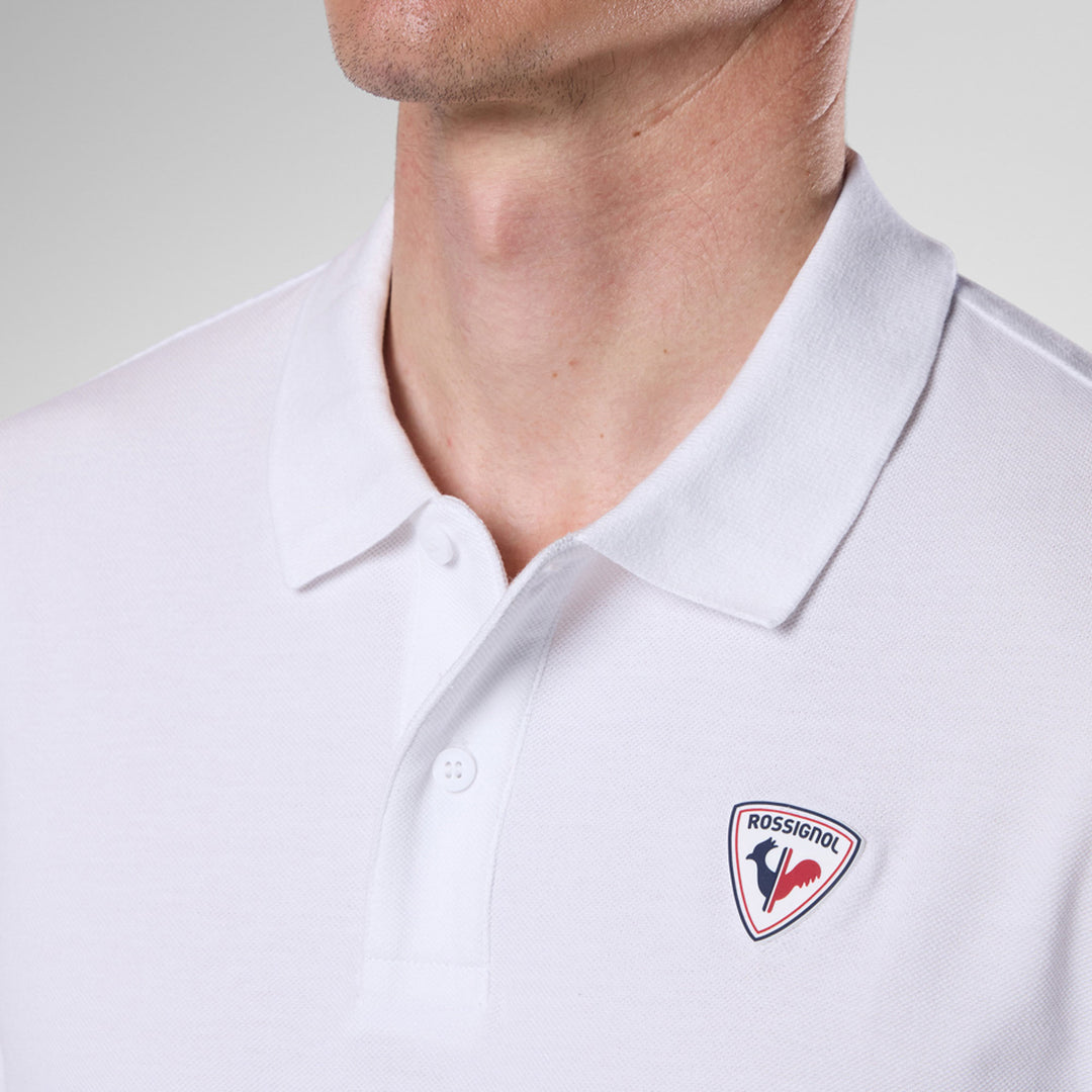 POLERA POLO TRAYE WHITE