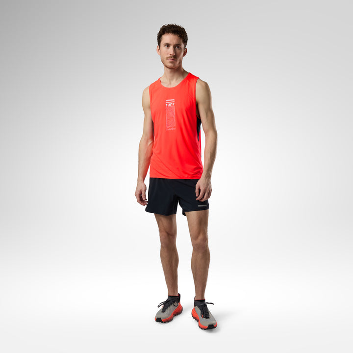 POLERA SIN MANGAS SAPA ULTRA NEON RED