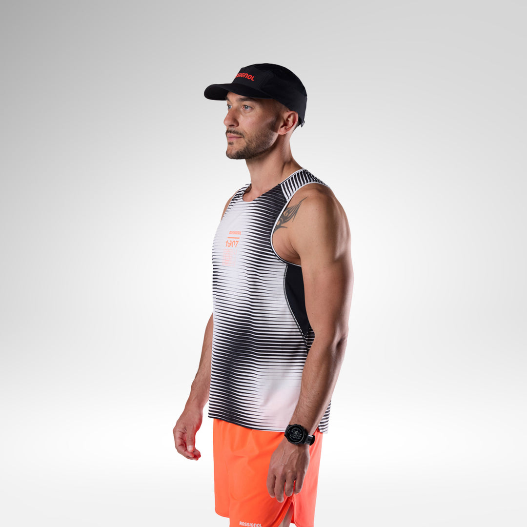 POLERA SIN MANGAS SAPA ULTRA BLACK LINE FOGG