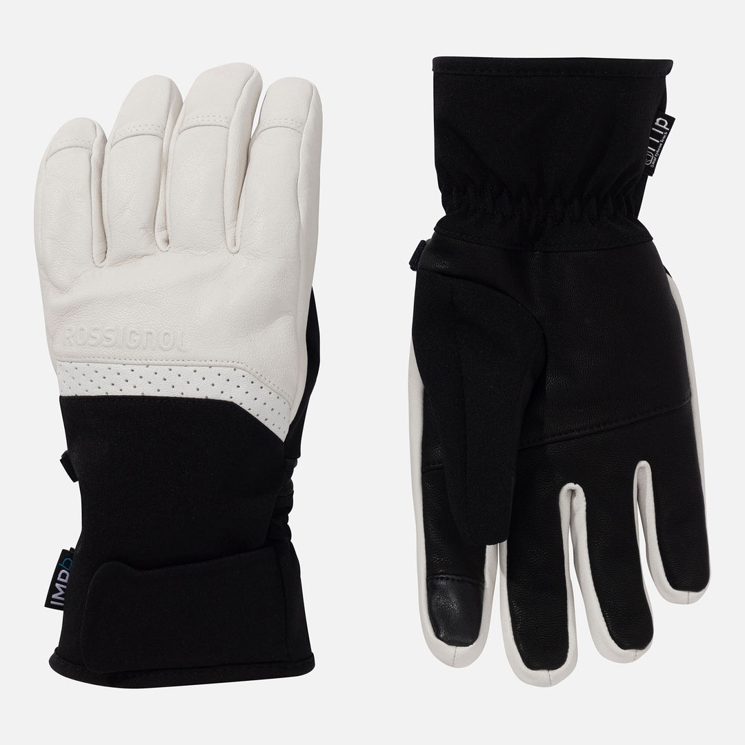 GUANTES DE SKI MUJER ELITE LTH IMPR ITIP - WHITE
