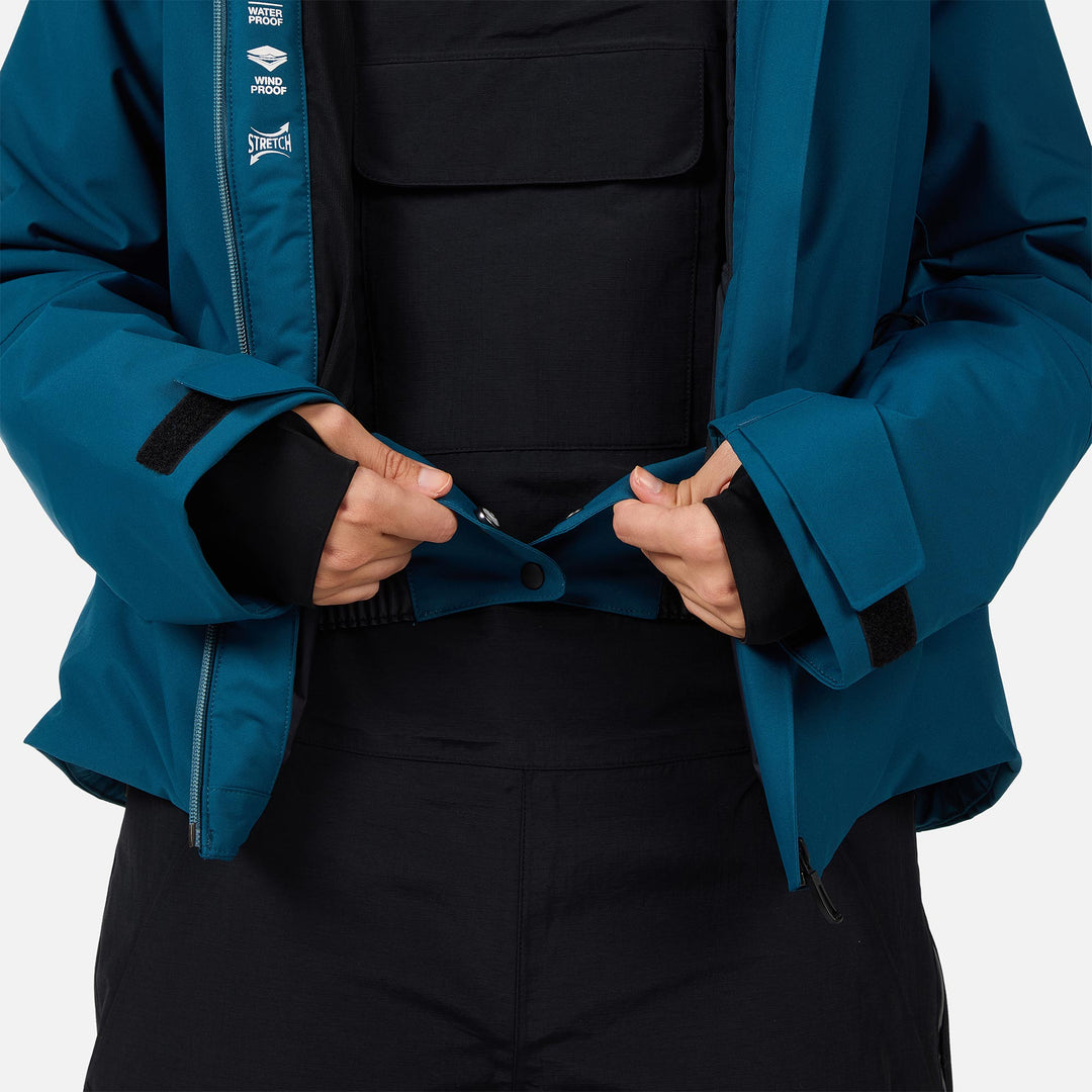 CHAQUETA DE SKI MUJER ROCHRUN INSULATED - DEEP LAKE