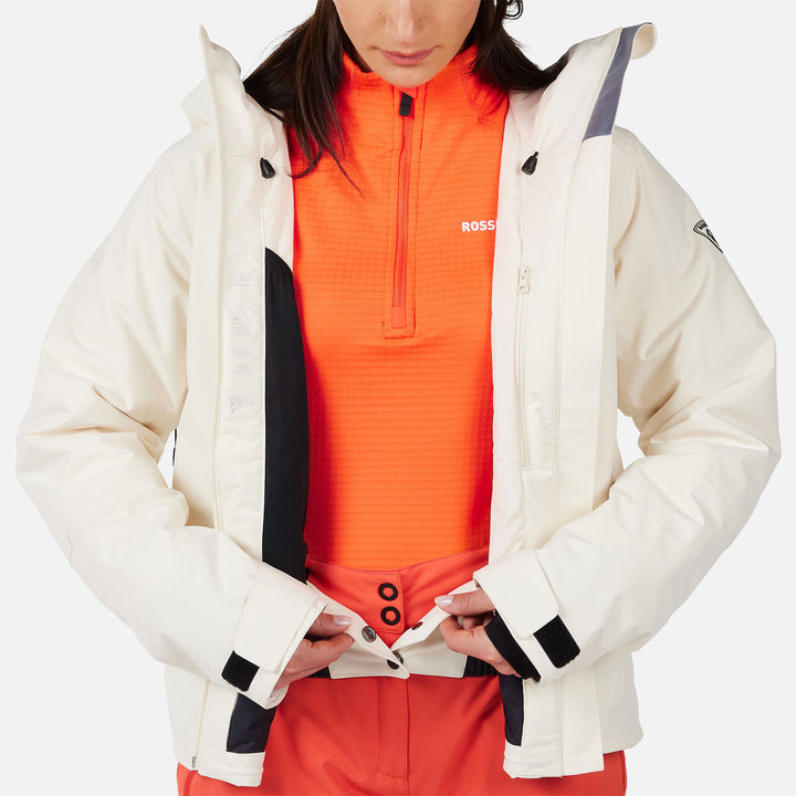 CHAQUETA DE SKI MUJER ROCHRUN NL INSULATED - NATURE WHITE