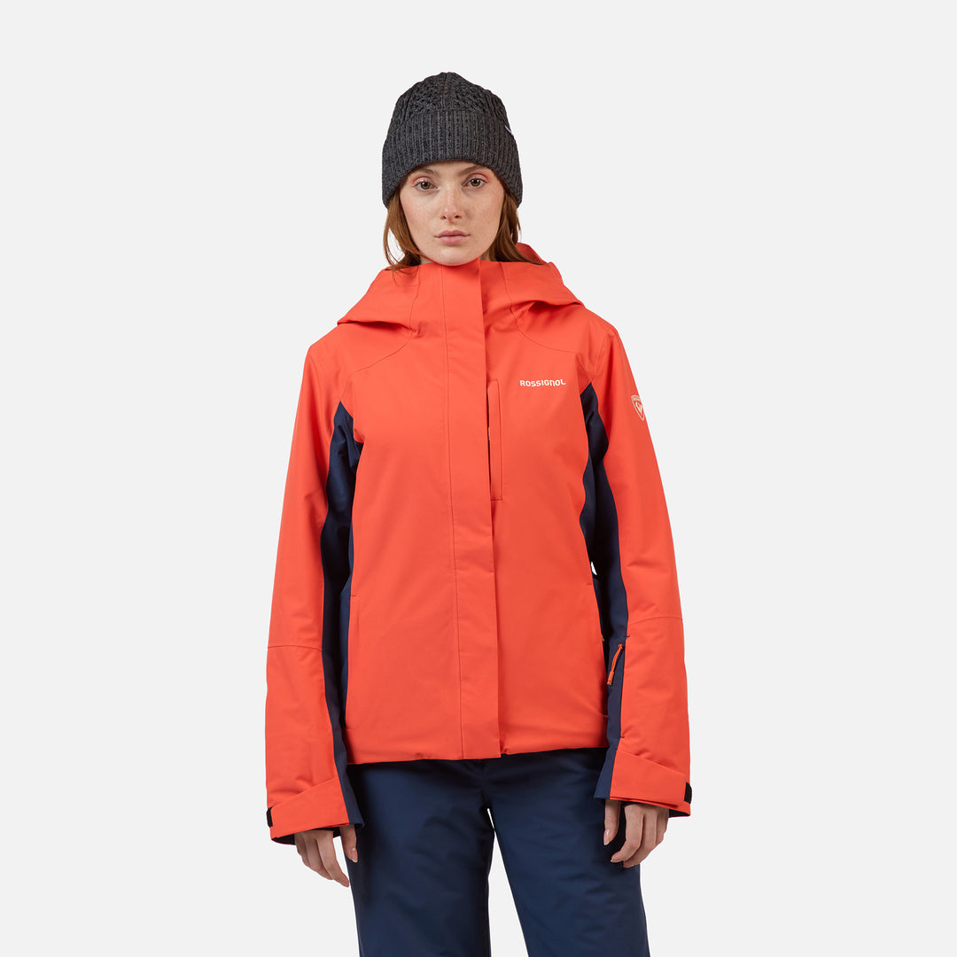 CHAQUETA DE SKI MUJER VELIKA INSULATED - ORANGE FLAME