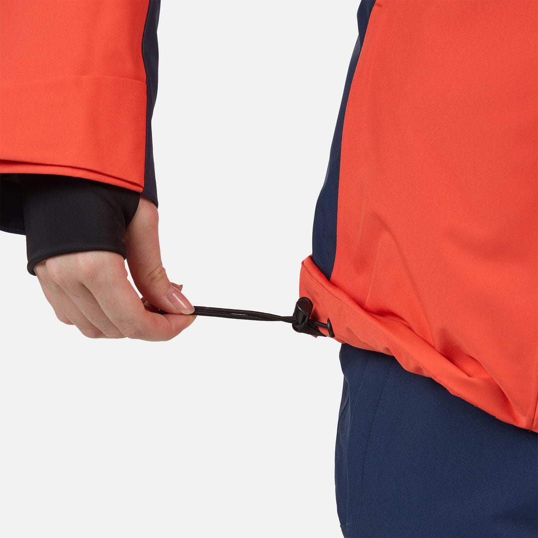 CHAQUETA DE SKI MUJER VELIKA INSULATED - ORANGE FLAME