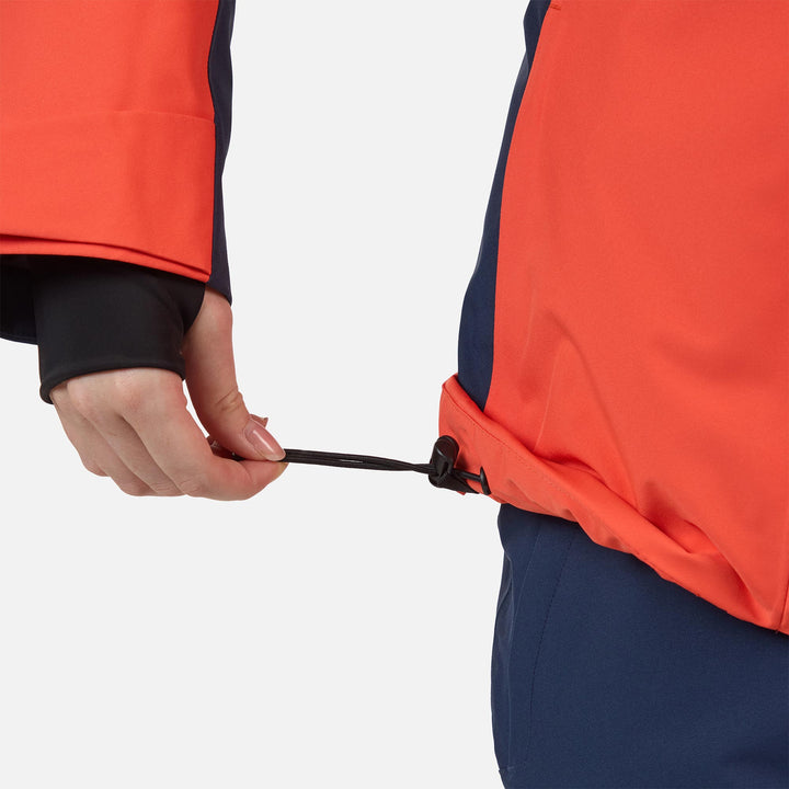 CHAQUETA DE SKI MUJER VELIKA INSULATED - ORANGE FLAME