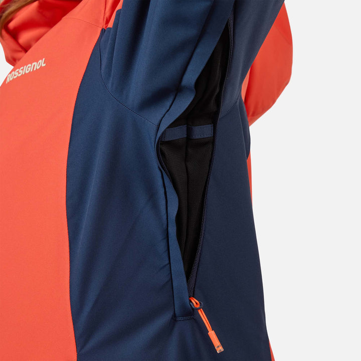 CHAQUETA DE SKI MUJER VELIKA INSULATED - ORANGE FLAME