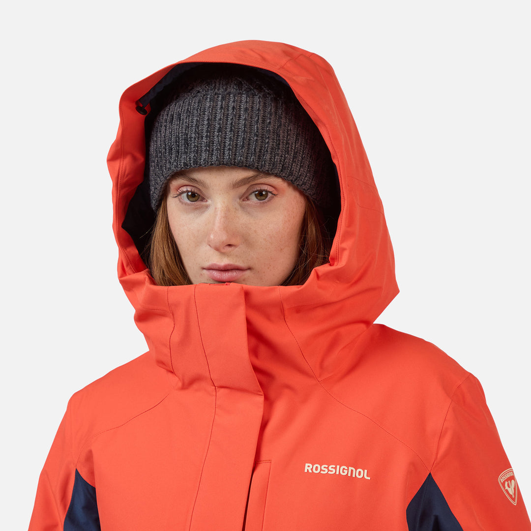 CHAQUETA DE SKI MUJER VELIKA INSULATED - ORANGE FLAME