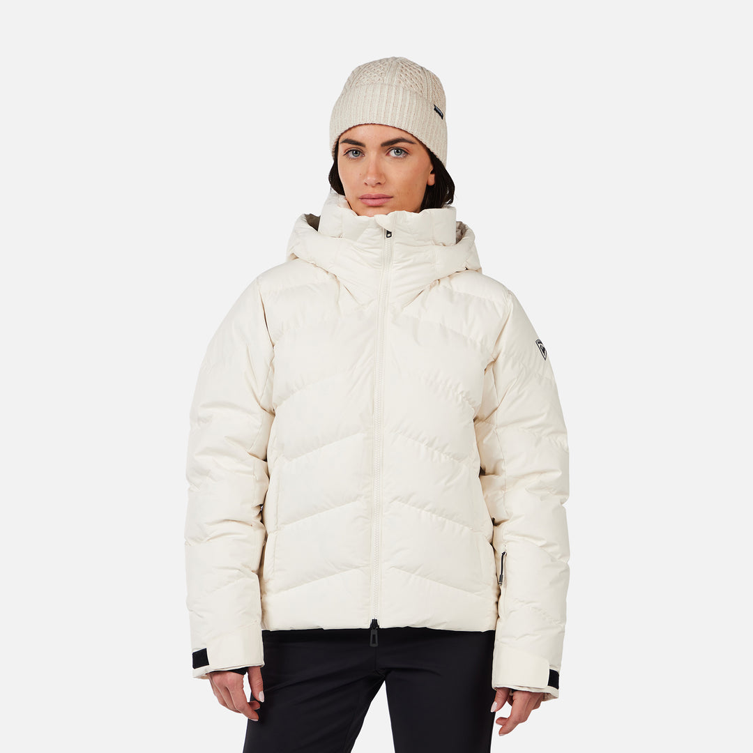 CHAQUETA DE SKI MUJER WISPILE RIPSTOP DOWN - NATURE WHITE