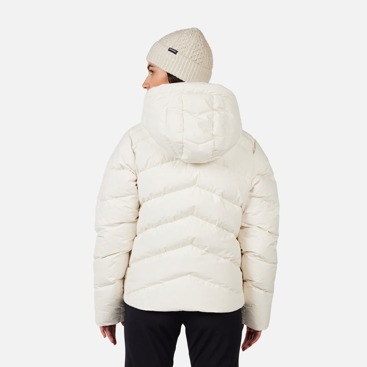 CHAQUETA DE SKI MUJER WISPILE RIPSTOP DOWN - NATURE WHITE