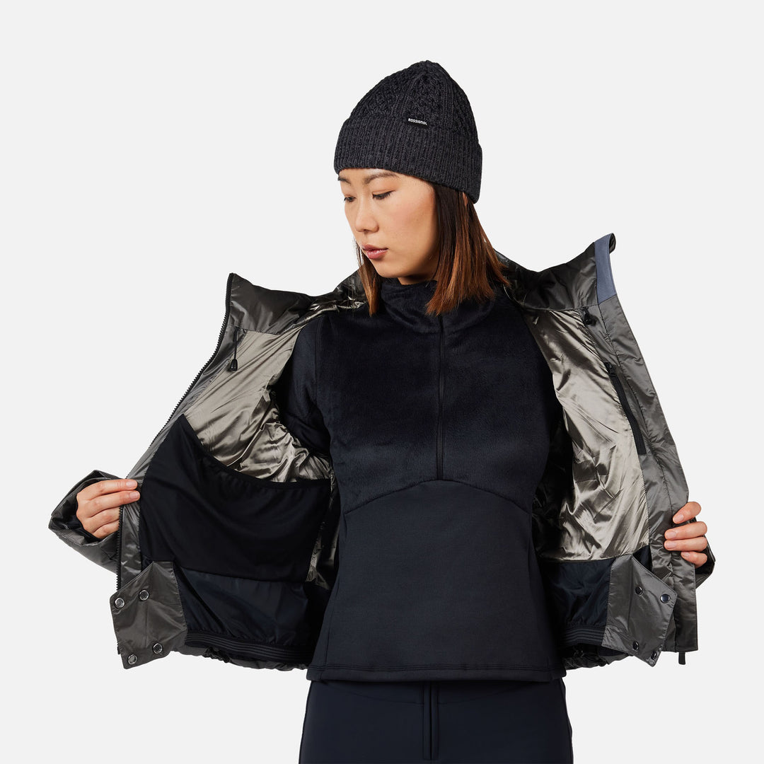 CHAQUETA DE SKI MUJER DAILLE DOWN - SILVER